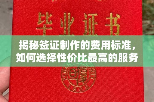 虹口揭秘签证制作的费用标准，如何选择性价比最高的服务？
